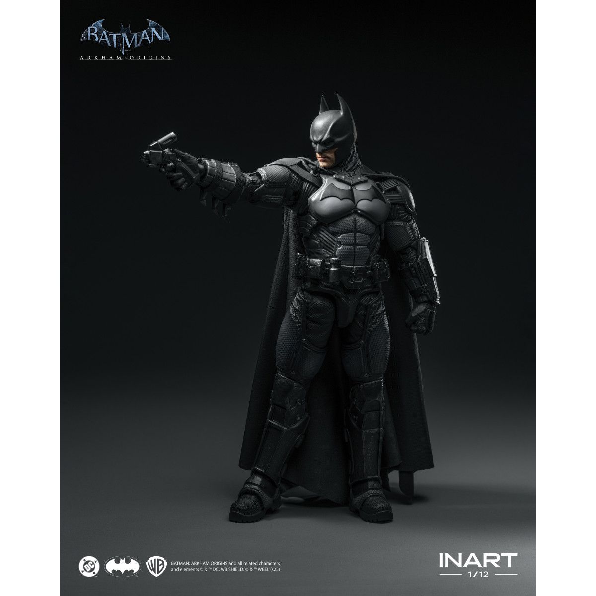 INART - Batman: Arkham Origins 1/12 Escala Figura Batman