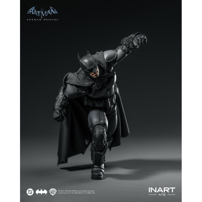 INART - Batman: Arkham Origins 1/12 Escala Figura Batman