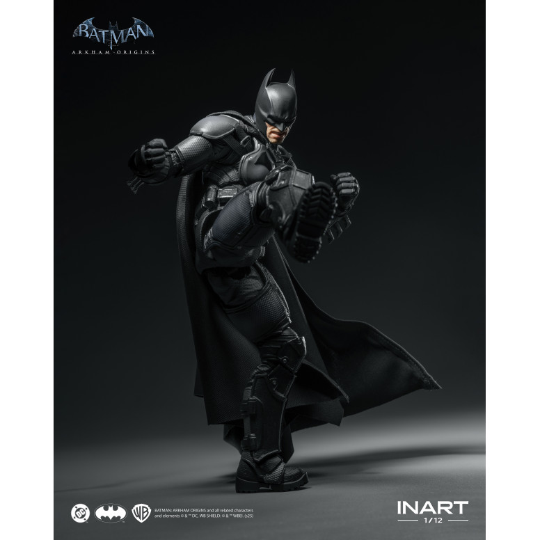 INART - Batman: Arkham Origins 1/12 Escala Figura Batman