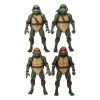 Mezco One 12 - Teenage Mutant Ninja Turtles (Película de 1990) Set de 4 figuras - Tortugas Ninja