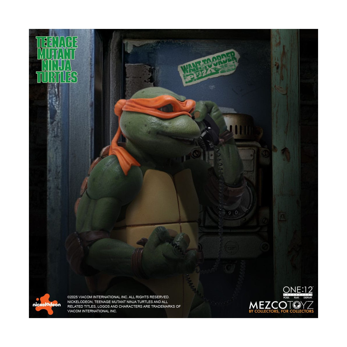 Mezco One 12 - Teenage Mutant Ninja Turtles (Película de 1990) Set de 4 figuras - Tortugas Ninja