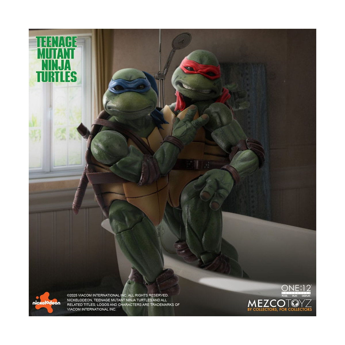 Mezco One 12 - Teenage Mutant Ninja Turtles (Película de 1990) Set de 4 figuras - Tortugas Ninja