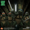 Mezco One 12 - Teenage Mutant Ninja Turtles (Película de 1990) Set de 4 figuras - Tortugas Ninja