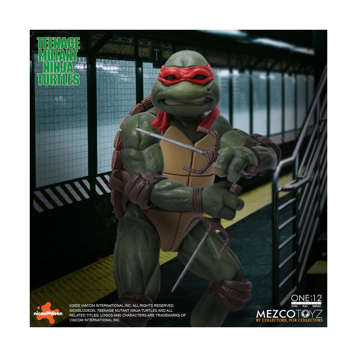 Mezco One 12 - Teenage Mutant Ninja Turtles (Película de 1990) Set de 4 figuras - Tortugas Ninja