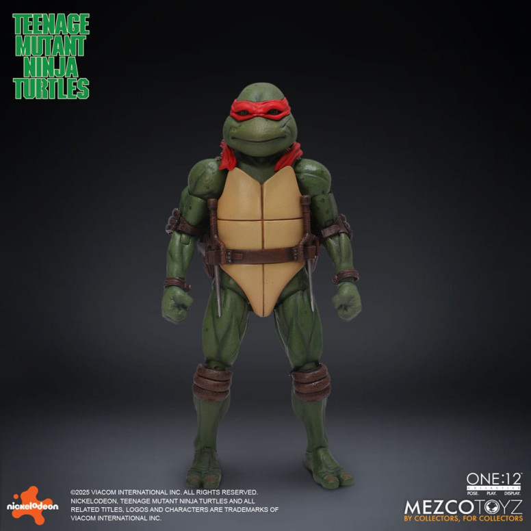 Mezco One 12 - Teenage Mutant Ninja Turtles (Película de 1990) Set de 4 figuras - Tortugas Ninja