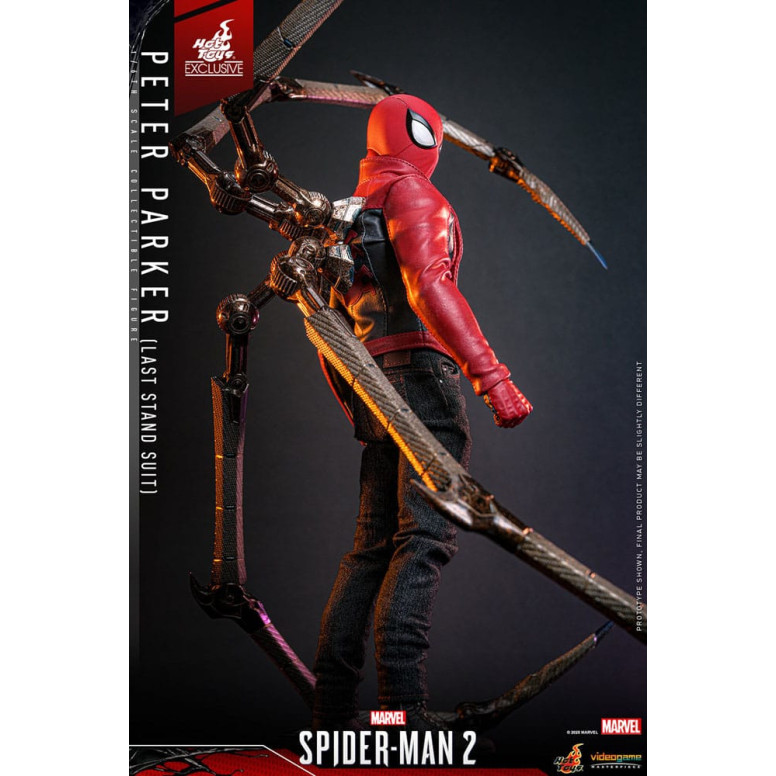 Hot Toys - Marvel's Spider-Man 2 - Spider-Man Last Stand Traje VGM 1/6 - Exclusivo