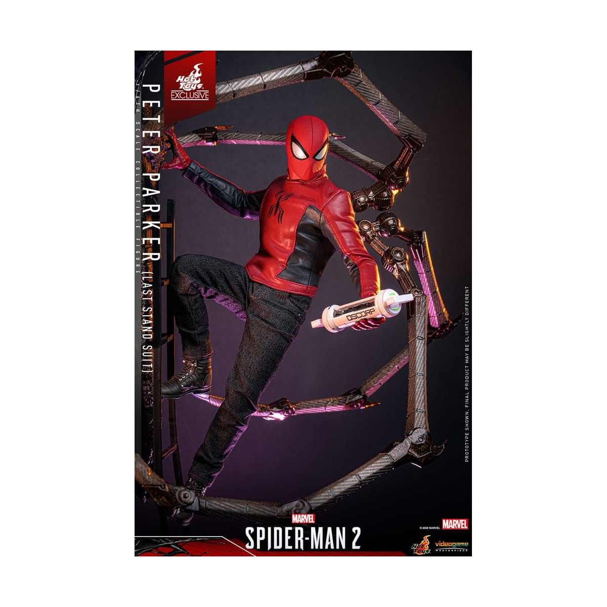 Hot Toys - Marvel's Spider-Man 2 - Spider-Man Last Stand Traje VGM 1/6 - Exclusivo