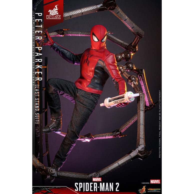 Hot Toys - Marvel's Spider-Man 2 - Spider-Man Last Stand Traje VGM 1/6 - Exclusivo