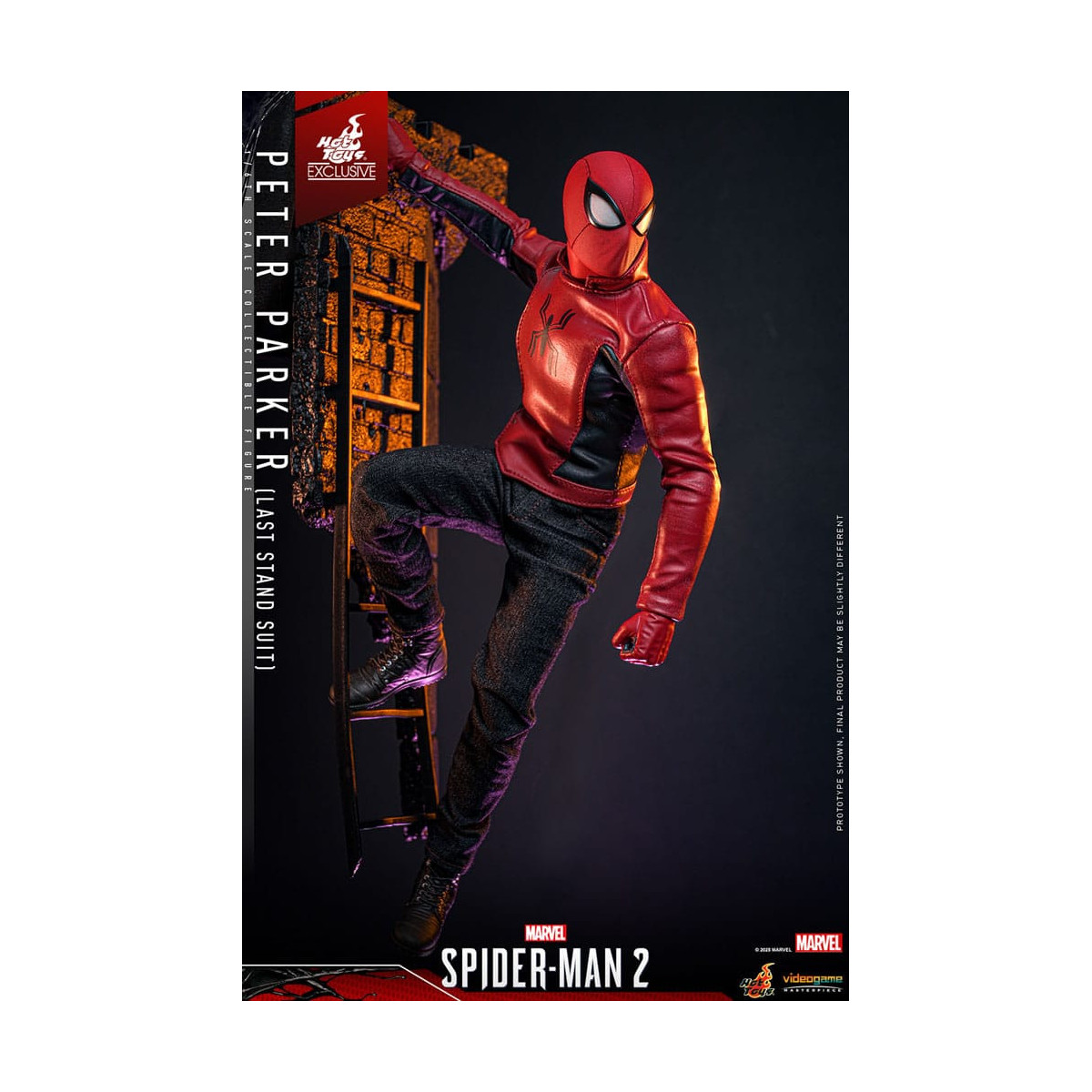 Hot Toys - Marvel's Spider-Man 2 - Spider-Man Last Stand Traje VGM 1/6 - Exclusivo