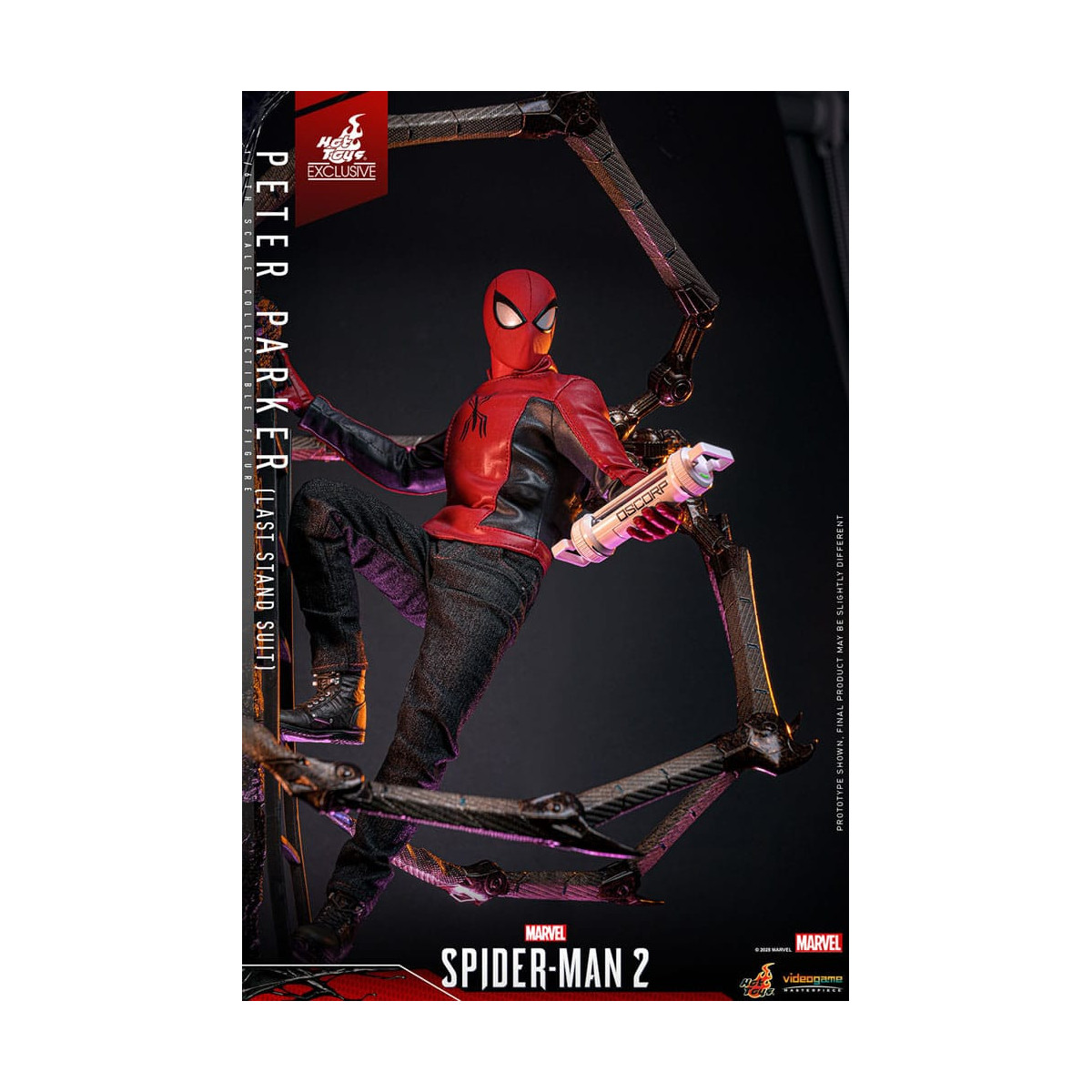 Hot Toys - Marvel's Spider-Man 2 - Spider-Man Last Stand Traje VGM 1/6 - Exclusivo