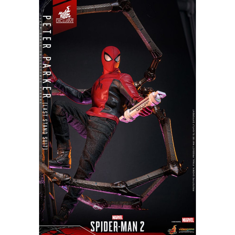 Hot Toys - Marvel's Spider-Man 2 - Spider-Man Last Stand Traje VGM 1/6 - Exclusivo