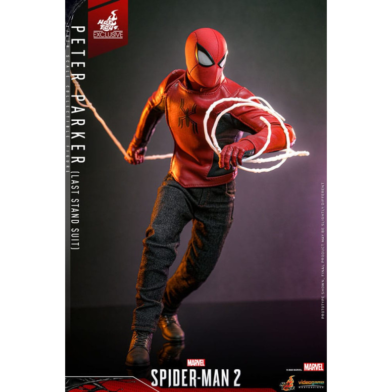 Hot Toys - Marvel's Spider-Man 2 - Spider-Man Last Stand Traje VGM 1/6 - Exclusivo