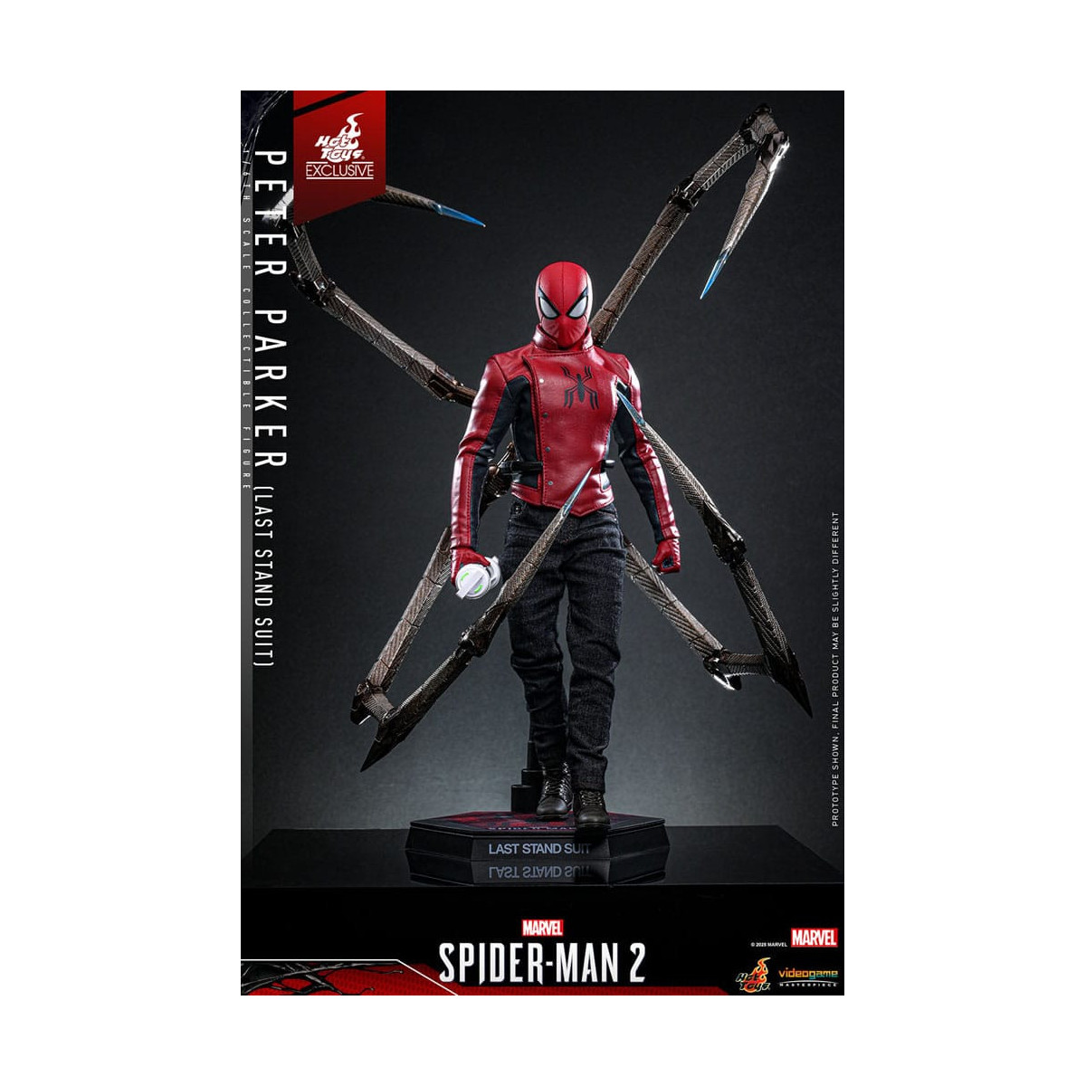 Hot Toys - Marvel's Spider-Man 2 - Spider-Man Last Stand Traje VGM 1/6 - Exclusivo