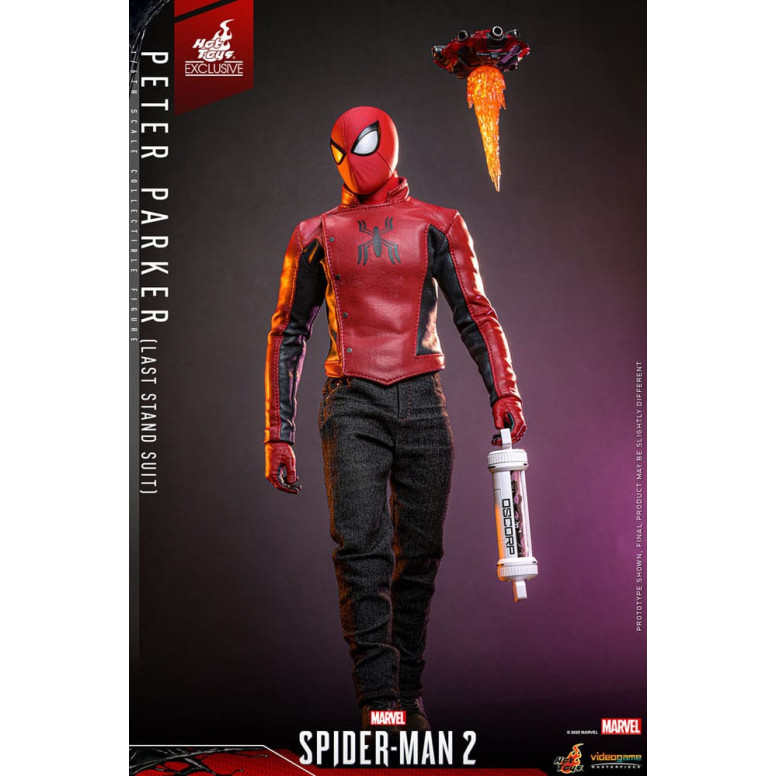 Hot Toys - Marvel's Spider-Man 2 - Spider-Man Last Stand Traje VGM 1/6 - Exclusivo