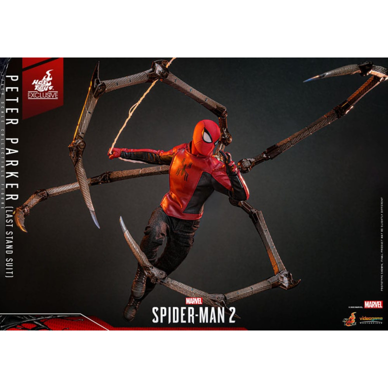Hot Toys - Marvel's Spider-Man 2 - Spider-Man Last Stand Traje VGM 1/6 - Exclusivo