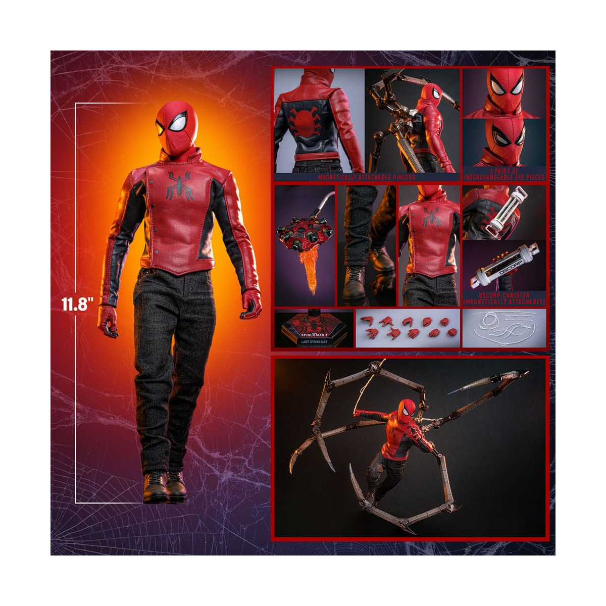 Hot Toys - Marvel's Spider-Man 2 - Spider-Man Last Stand Traje VGM 1/6 - Exclusivo