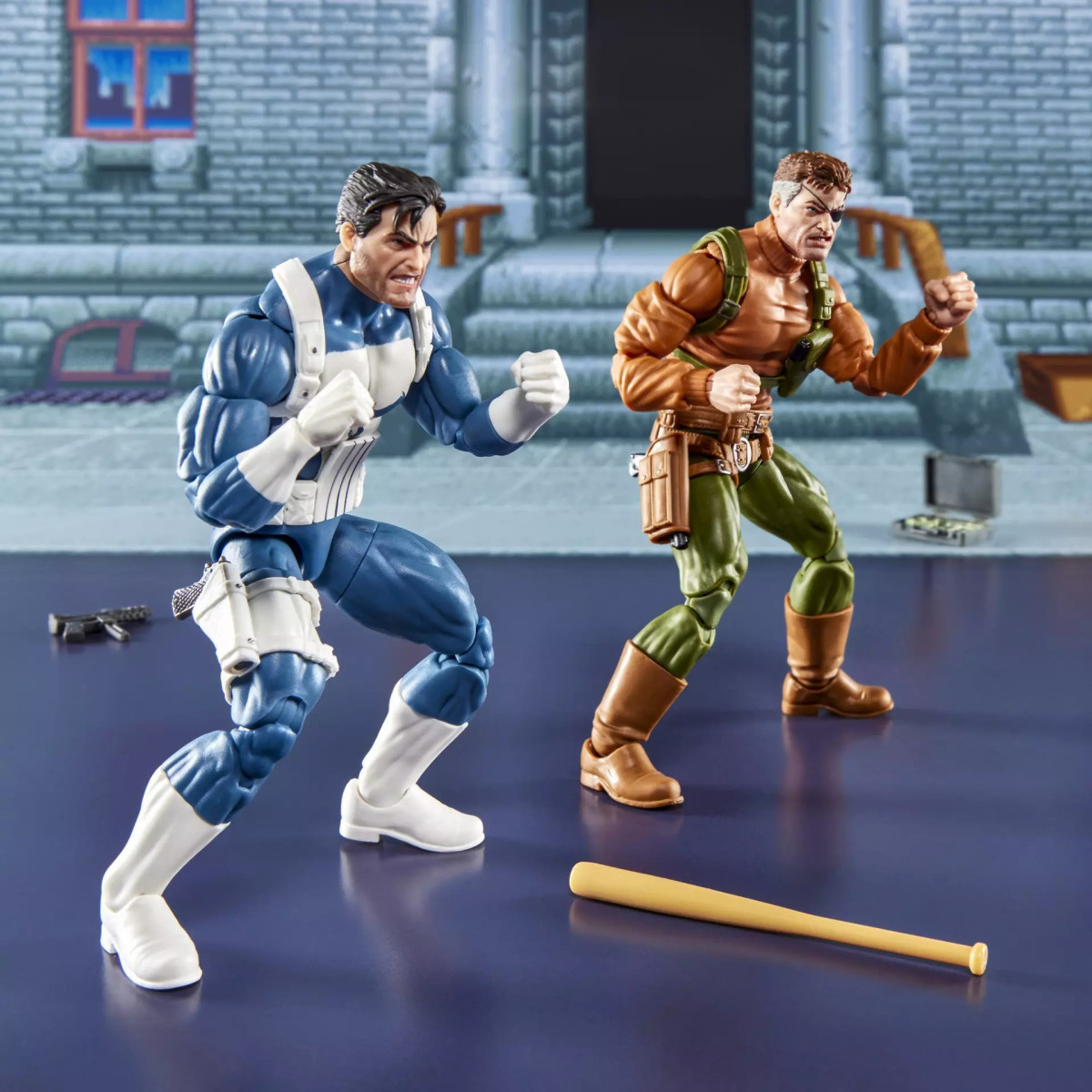 Hasbro Marvel Legends Serie Gamerverse - The Punisher & Nick Fury