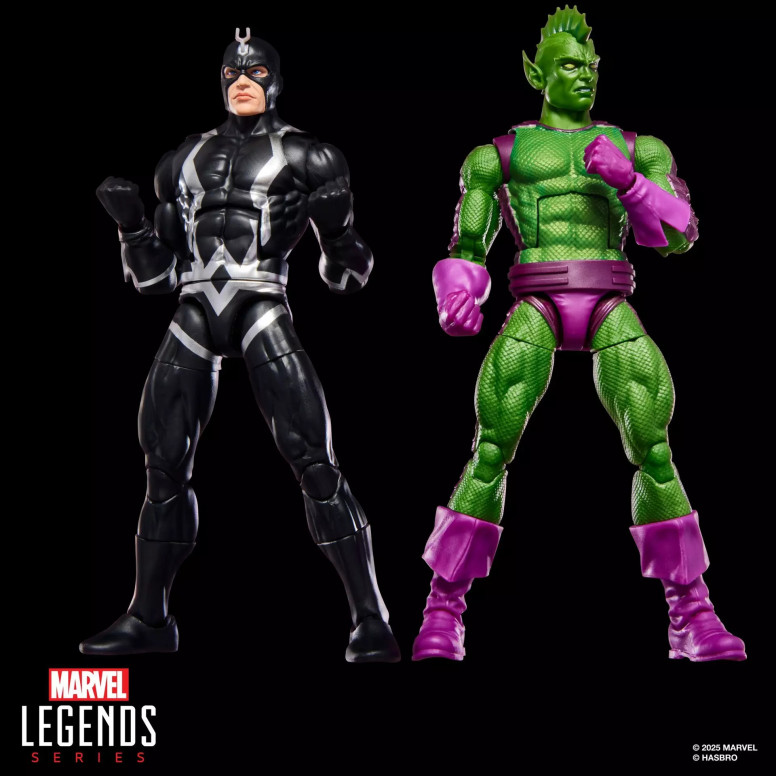 Hasbro Marvel Legends Serie - Black Bolt y Tritón
