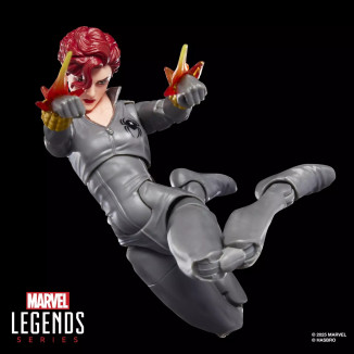 Marvel Legends - Viuda Negra (uniforme gris) - Mini Comics Edición 2