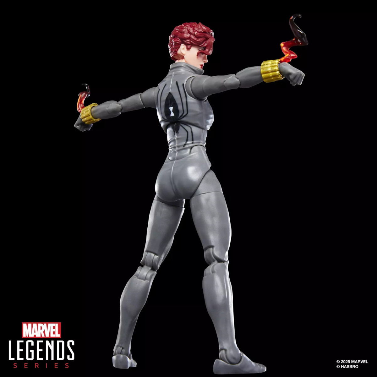 Marvel Legends - Viuda Negra (uniforme gris) - Mini Comics Edición 2