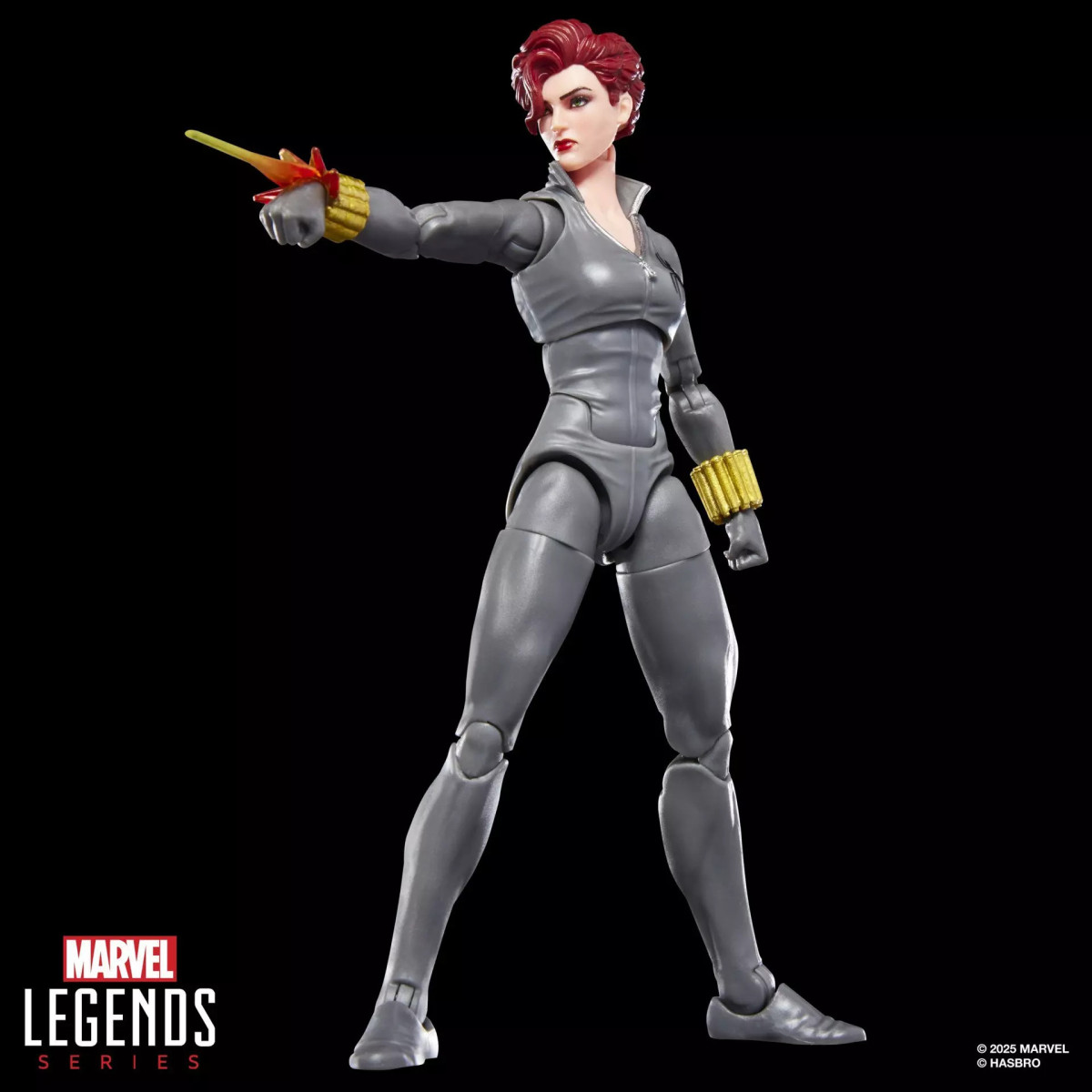 Marvel Legends - Viuda Negra (uniforme gris) - Mini Comics Edición 2