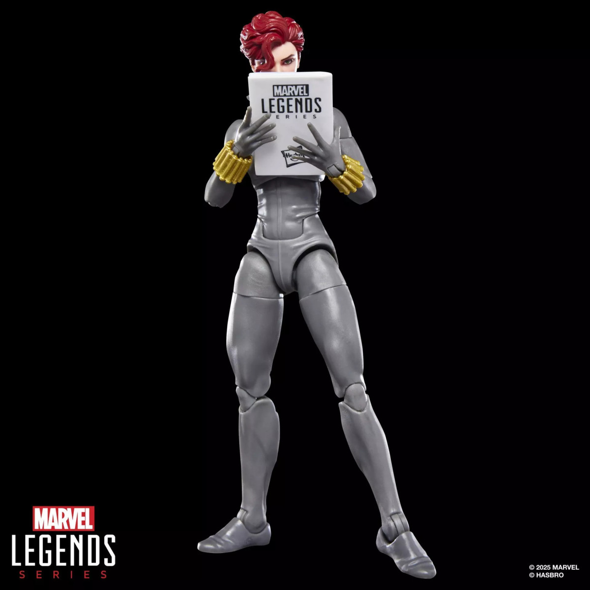 Marvel Legends - Viuda Negra (uniforme gris) - Mini Comics Edición 2