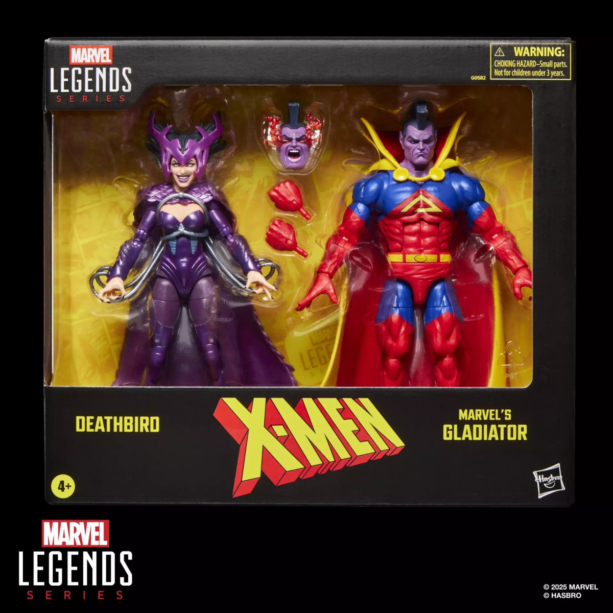 Hasbro Marvel Legends Serie X-Men - Deathbird & Gladiator