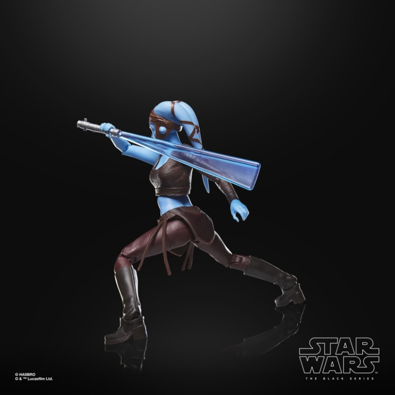 Star Wars Black Series - Aayla Secura - La venganza de los Sith 20º aniversario