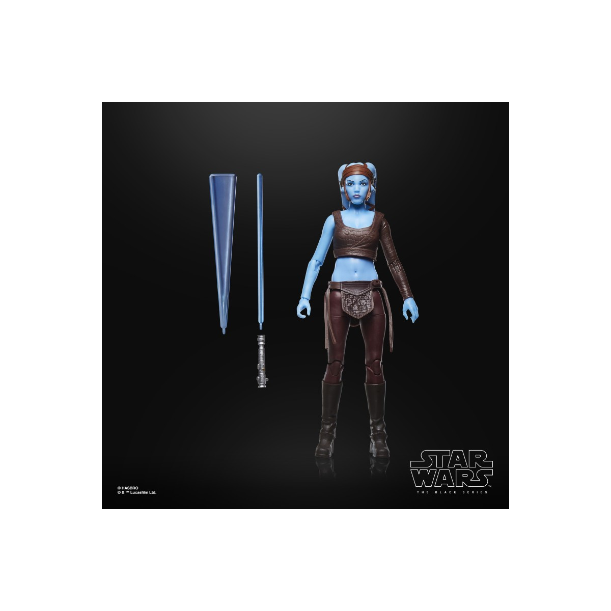 Star Wars Black Series - Aayla Secura - La venganza de los Sith 20º aniversario