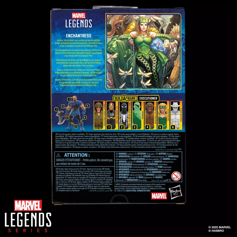Marvel Legends - Enchantress - Verdugo BAF