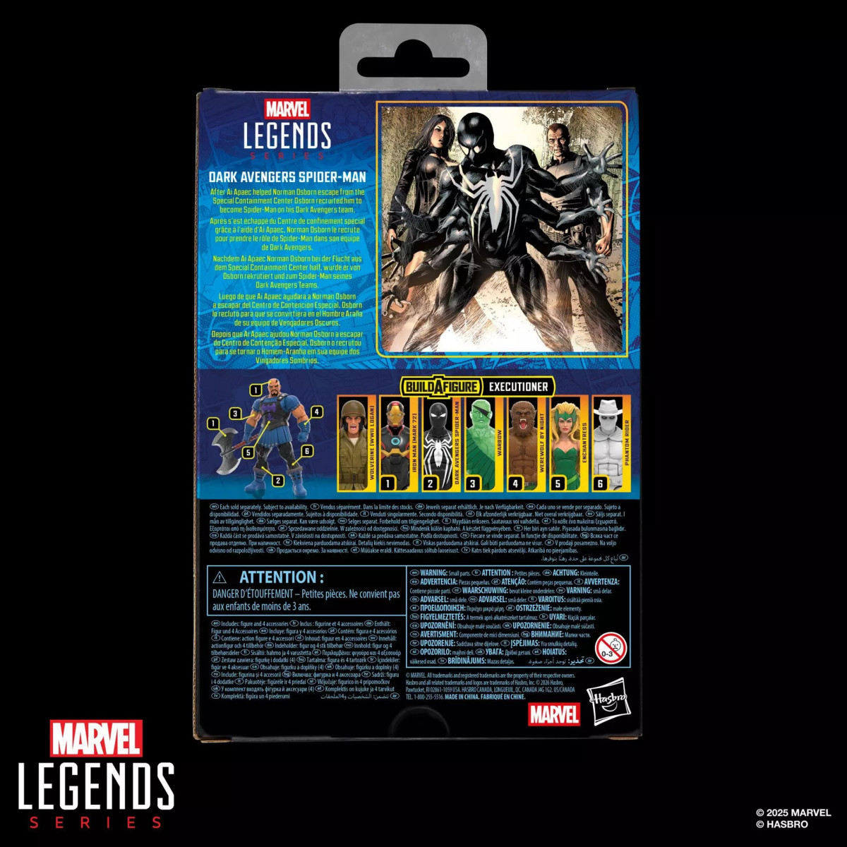 Marvel Legends - Dark Avenger Spider-Man - Verdugo BAF