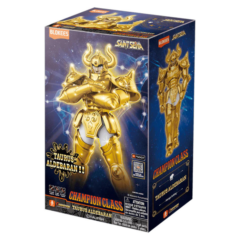 Blokees Saint Seiya - Clase Campeón Tauro Aldebarán - Aldebarán del Toro