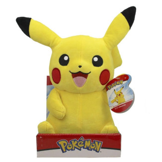 Jazwares Pokémon - Peluche Pikachu Sentado - 30cm