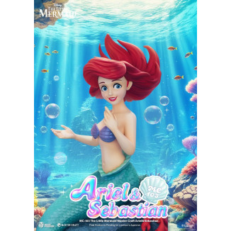 Beast Kingdom Disney - Master Craft Ariel y Sébastien - La Sirenita