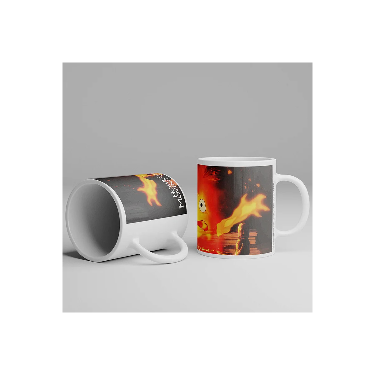 Semic - Mug Ghibli 11 - Calcifer - El castillo móvil