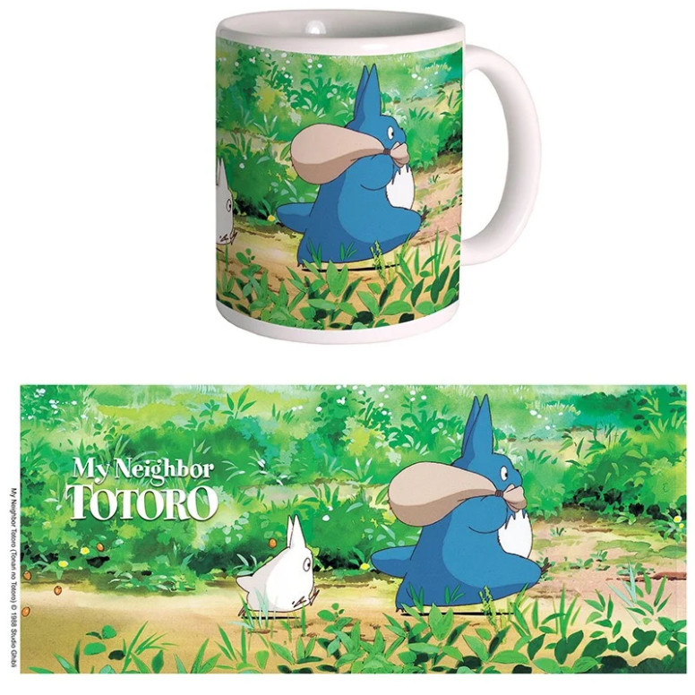 Semic - Taza Ghibli 08 - Totoro Azul y Blanco - Mi vecino Totoro