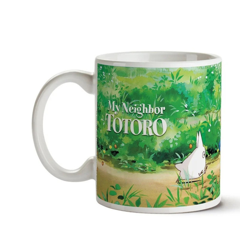 Semic - Taza Ghibli 08 - Totoro Azul y Blanco - Mi vecino Totoro