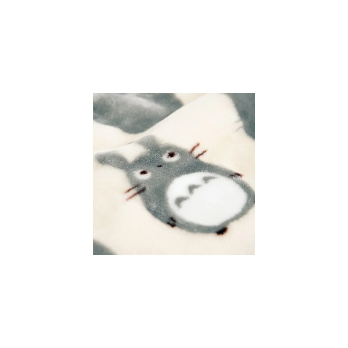 Marushin - Manta Silueta Totoro Gris 70x100 cm - Mi vecino Totoro