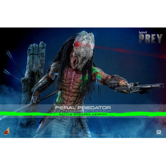 Hot Toys - Depredador Feral (Versión Dañada en Batalla) MMS 1/6 - Prey