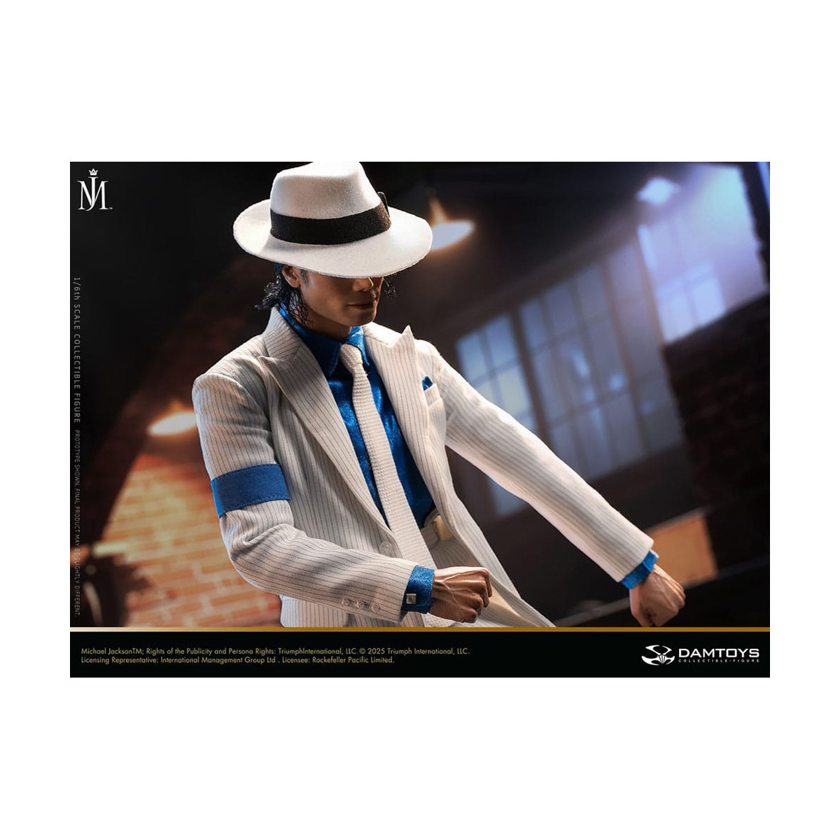 DAM TOYS - Michael Jackson - Michael Jackson Smooth Criminal (Deluxe) 1/6