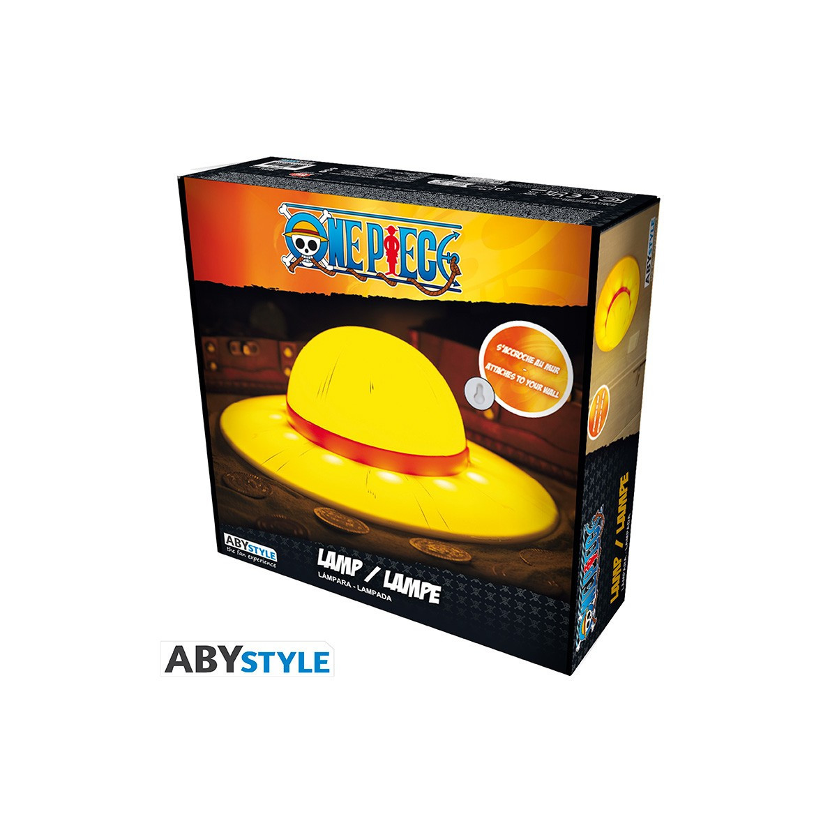 ABYstyle - One Piece - Lámpara sombrero de paja