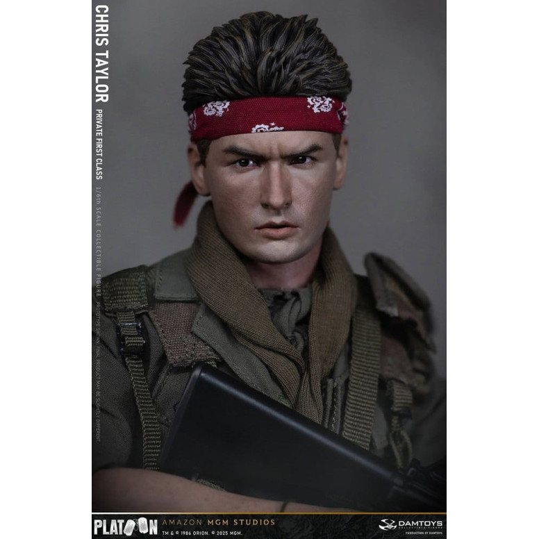 DAMTOYS - Platoon - Chris Taylor 1/6 Coleccionable
