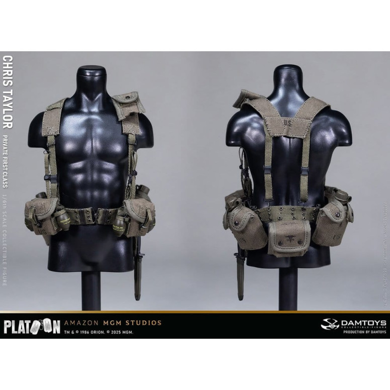 DAMTOYS - Platoon - Chris Taylor 1/6 Coleccionable