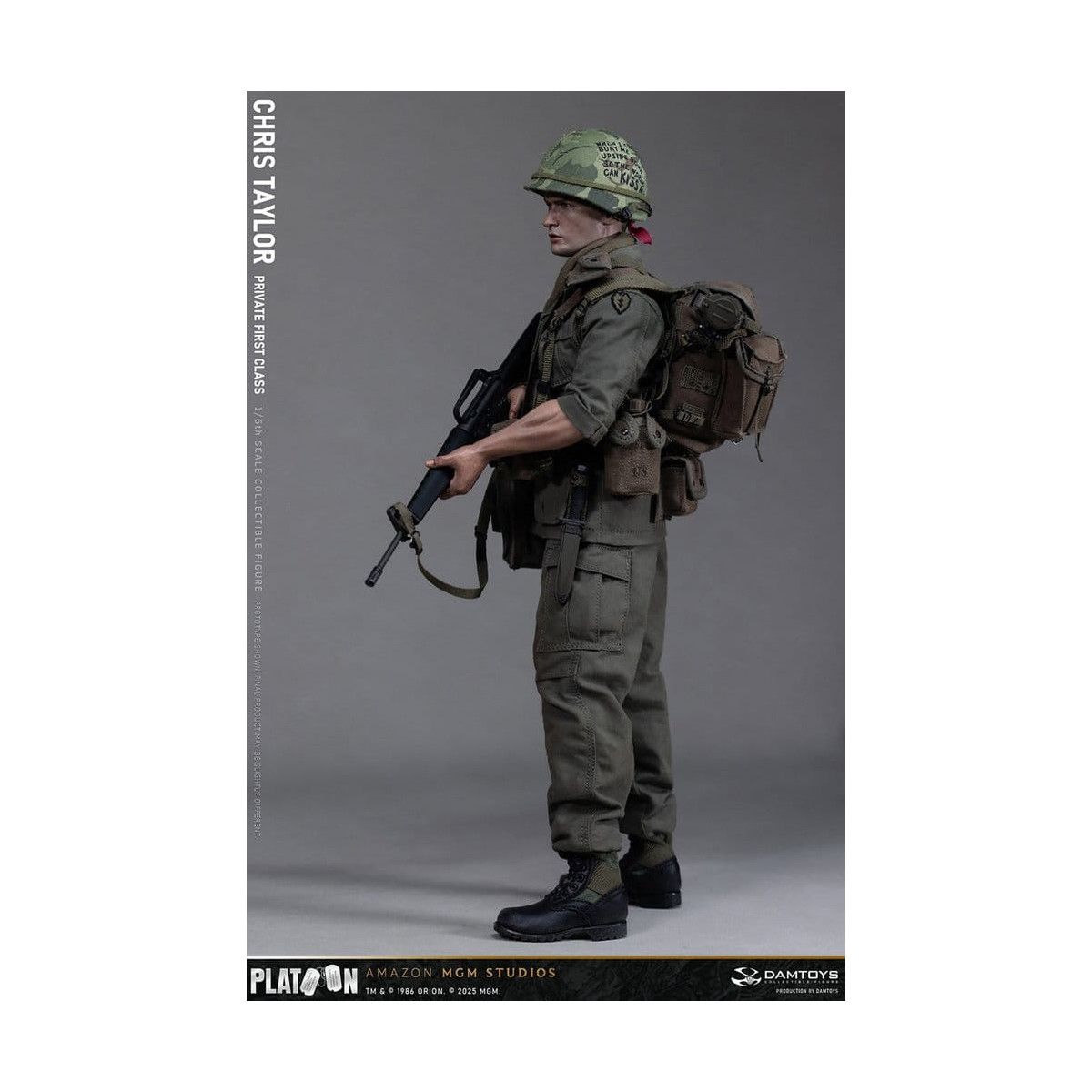 DAMTOYS - Platoon - Chris Taylor 1/6 Coleccionable