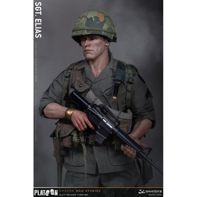DAMTOYS - Pelotón - Sargento Elias 1/6 Coleccionable