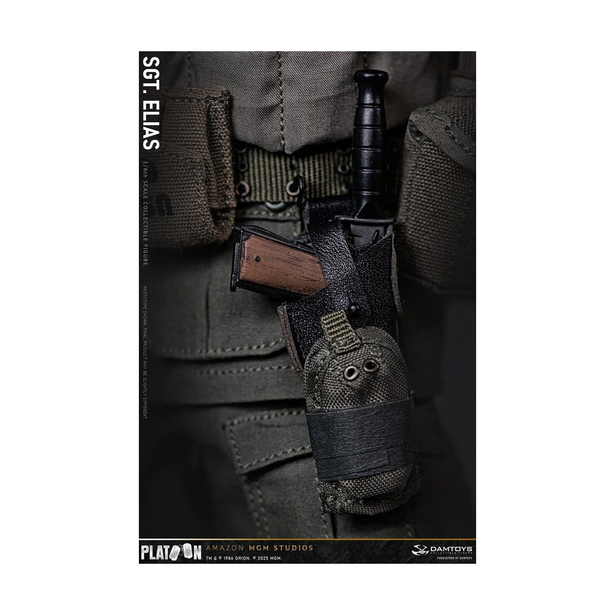DAMTOYS - Pelotón - Sargento Elias 1/6 Coleccionable