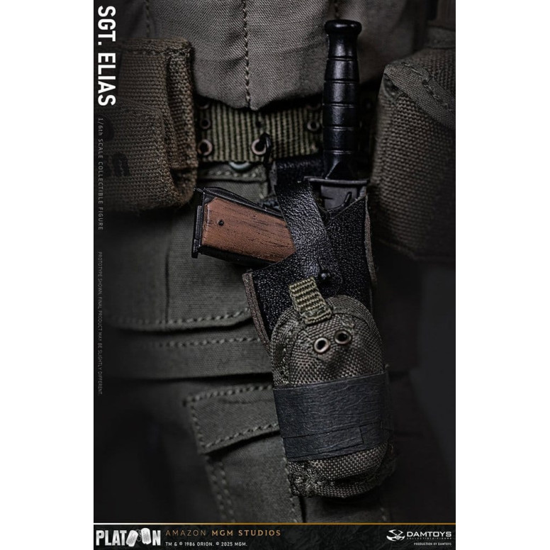 DAMTOYS - Pelotón - Sargento Elias 1/6 Coleccionable