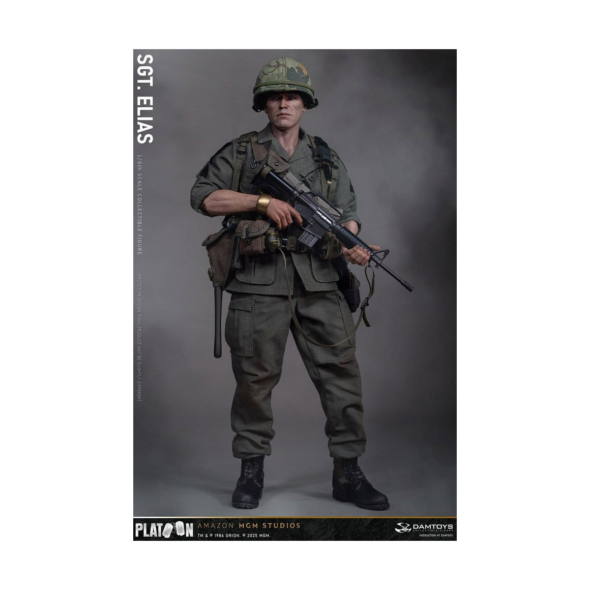 DAMTOYS - Pelotón - Sargento Elias 1/6 Coleccionable