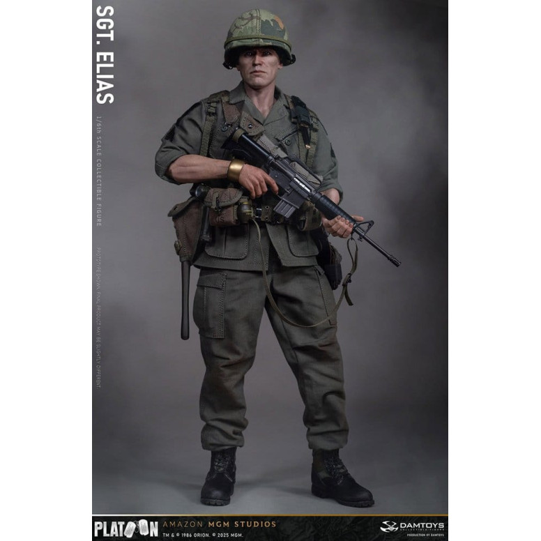 DAMTOYS - Pelotón - Sargento Elias 1/6 Coleccionable
