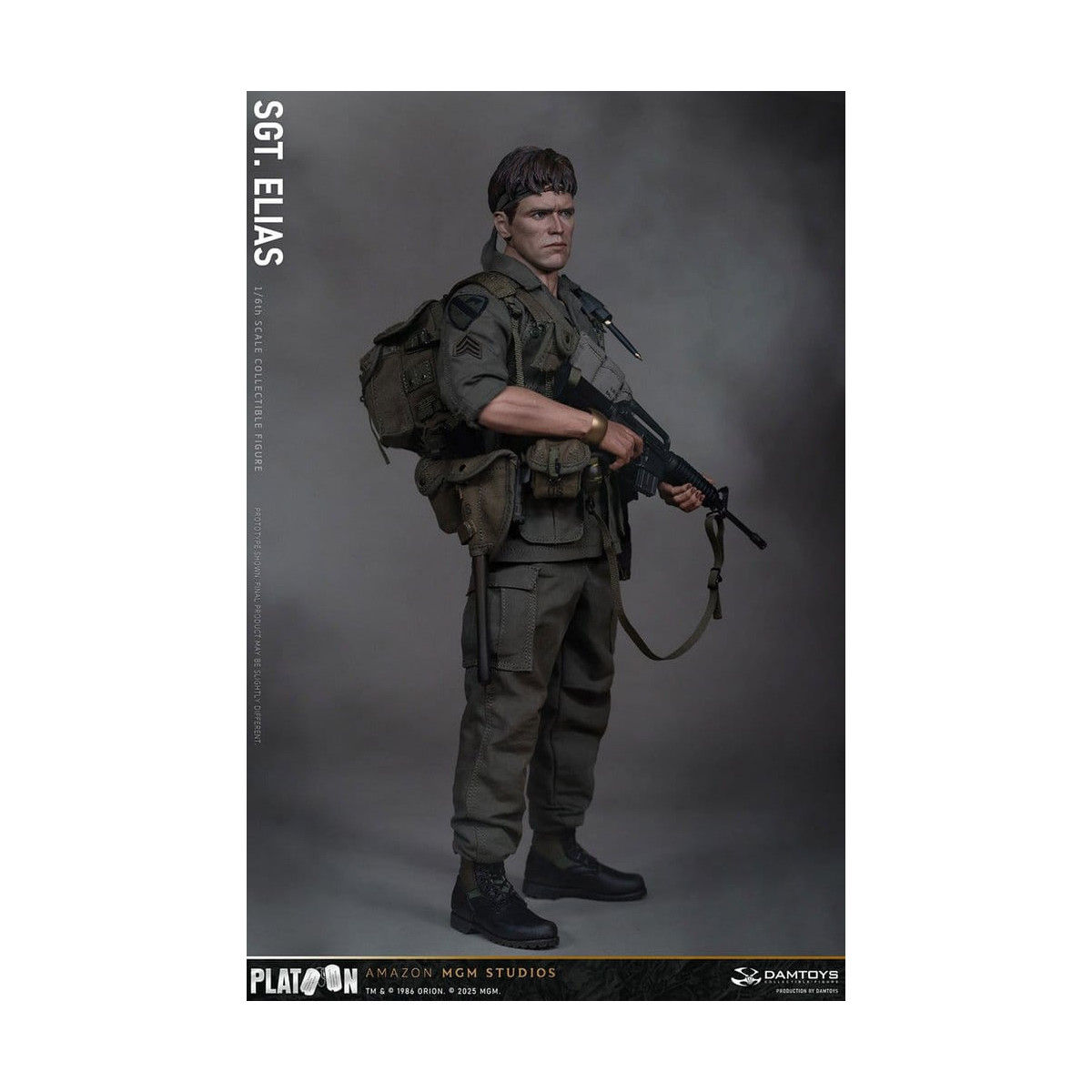 DAMTOYS - Pelotón - Sargento Elias 1/6 Coleccionable